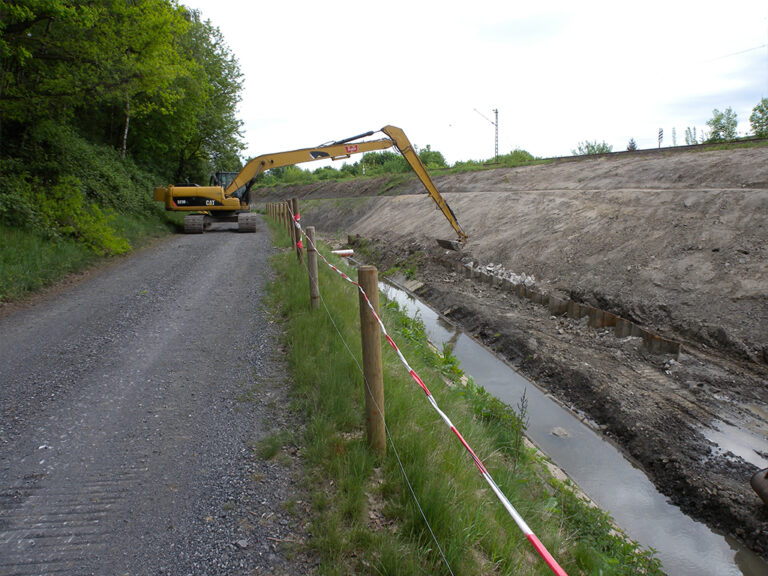 Haddick Gewässerbau-Projekt - Hellbach